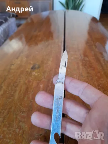 Стар джобен нож,ножче,ножка #22, снимка 4 - Други ценни предмети - 48039021