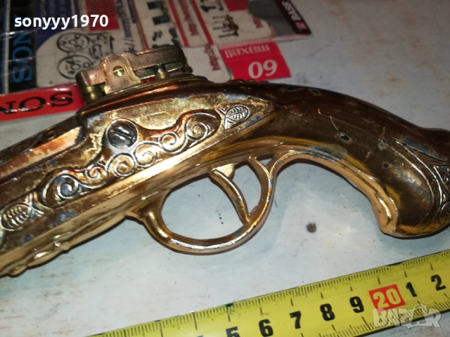 ПИЩОВ ЗАПАЛКА-МАСИВЕН/АНТИКА 2408251150, снимка 15 - Антикварни и старинни предмети - 51471371