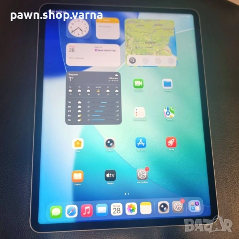 Таблет Apple iPad Pro 12.9” (6th Gen, A2436) – като нов + Apple Pencil и калъф!