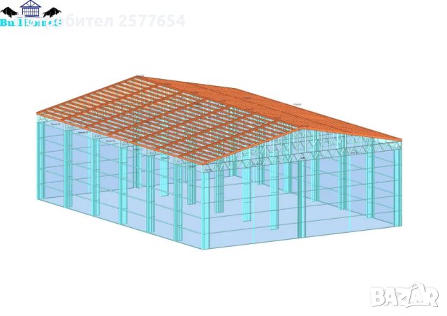 ЛИЗИНГ - Халета, Хале, Магазини, Магазин, Складове 300м2, снимка 2 - Строителни материали - 44196928