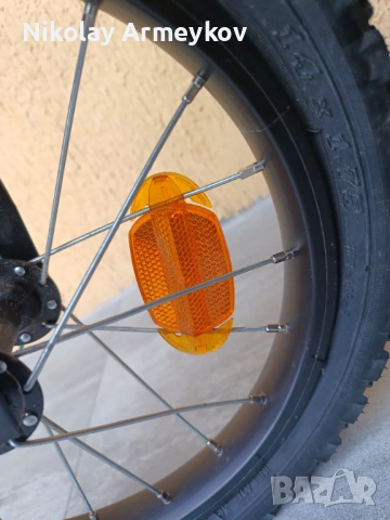 Детско колело 14" B- twin за момче/ момиче, снимка 10 - Велосипеди - 54037943