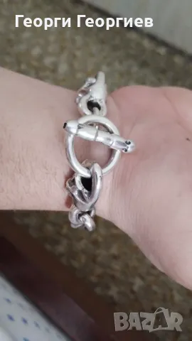 Сребърна гривна 