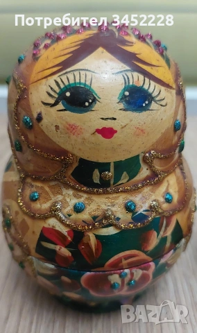 Матрйошки комплект 5 броя за ценители , снимка 4 - Антикварни и старинни предмети - 54151291