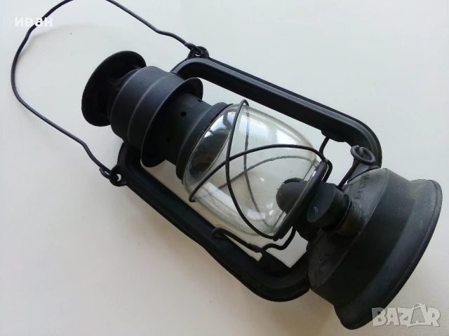 Стар Немски газен фенер ВАТ № 158, снимка 1