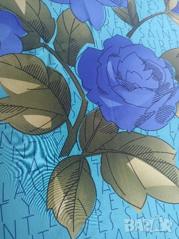 Дамски шал Yves Saint Laurent, снимка 6 - Шалове - 51073083