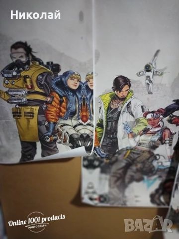 Apex Legends Картина от 5 части, снимка 5 - Картини - 52181736