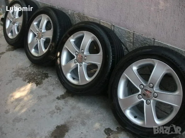 16 цола 5 х 112 мм 4 бр лети джанти - оригинални - Seat Altea,Alhambra,Leon,Toledo ! ! 