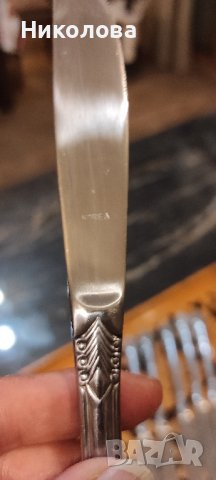 Трапезни ножове с орнаменти , снимка 2 - Прибори за хранене, готвене и сервиране - 42073948