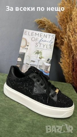 Guess Дамски Маратонки С Кристали👟Дамски Спортни Обувки С Камъни Гес - Различни Цветове Код A1356, снимка 5 - Маратонки - 53932171