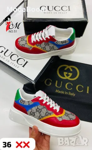 Gucci дамски маратонки Различни цветове, снимка 2 - Маратонки - 48813580