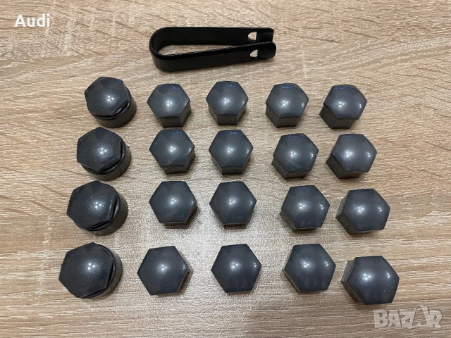 Капачки за болтове джанти Audi Seat Skoda Opel 17мм Капачки болтове джанти със секрет и без секрет