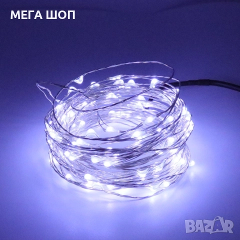 Коледни лампички на батерии в различни цветове / Необходими батерии:2бр - не са включени в комплекта, снимка 2 - Други - 52590575