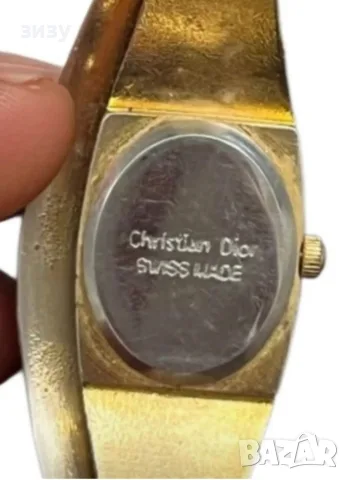 Christian Dior винтидж часовник оригинален, снимка 2 - Дамски - 56533287