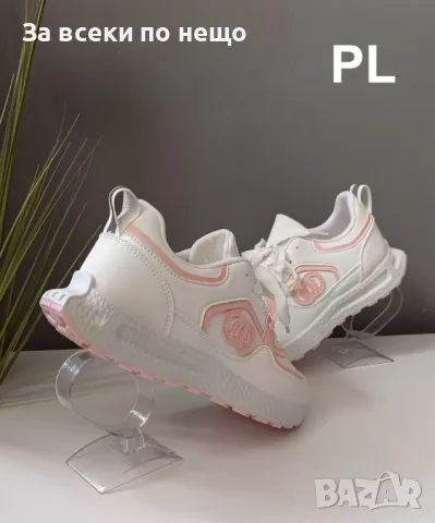 Дамски кожени спортни маратонки Pink Girl от 36 до 41 номер, снимка 9 - Маратонки - 47359185
