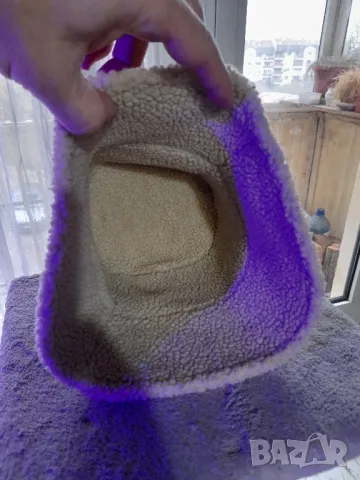 Поларена зимна шапка идиотка, снимка 4 - Шапки - 47977660