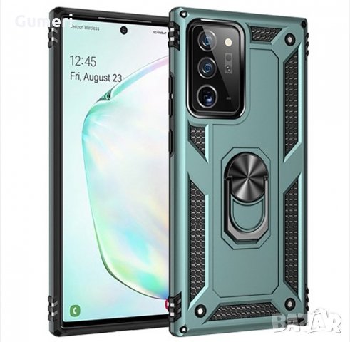 Samsung Galaxy Note20 / Samsung Galaxy Note20 5G Удароустойчив гръб с метален пръстен , снимка 6 - Калъфи, кейсове - 30304082
