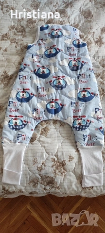 Спален чувал с крачета - Нов, снимка 2 - Спални чували за бебета и деца - 53995713