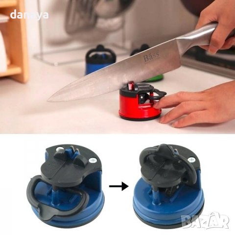 3425 Точило ръчен уред за наточване с вакумно закрепване, снимка 2 - Аксесоари за кухня - 39072517