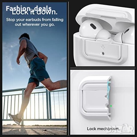 Нова Защита за слушалки AirPods Pro 2 (2022) / AirPods Pro (2019) с каишка бяла, снимка 4 - Други - 40705533