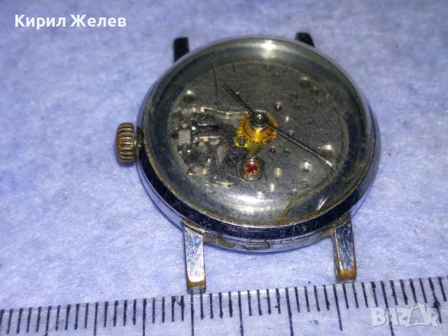 СТАР РЯДЪК МОДЕЛ МЕХАНИЧЕН КОЛЕКЦИОНЕРСКИ РЪЧЕН МЪЖКИ ЧАСОВНИК 36950, снимка 4 - Антикварни и старинни предмети - 40134326