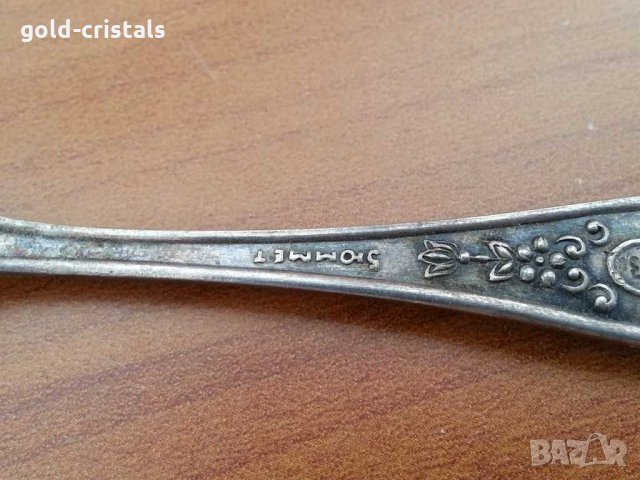 Руски съд за хайвер и лъжичка, снимка 5 - Антикварни и старинни предмети - 29850560