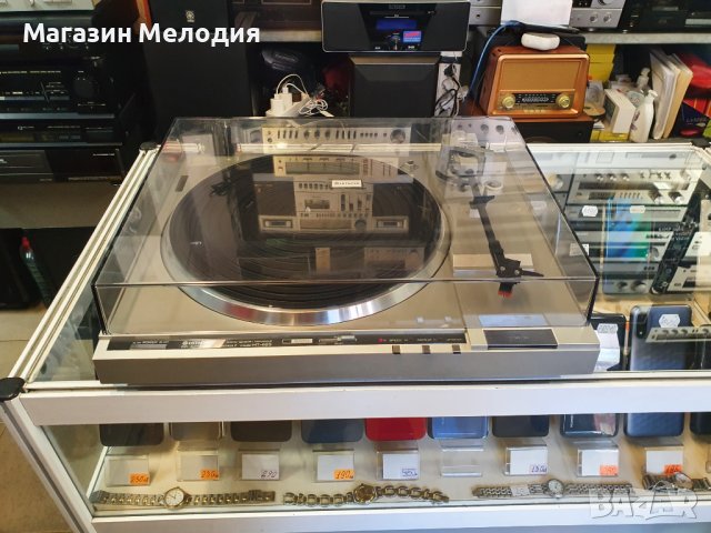 💽📻📀🎶 Грамофон Hitachi HT-65S direct drive В отлично техническо и визуално състояние., снимка 13 - Грамофони - 42173816