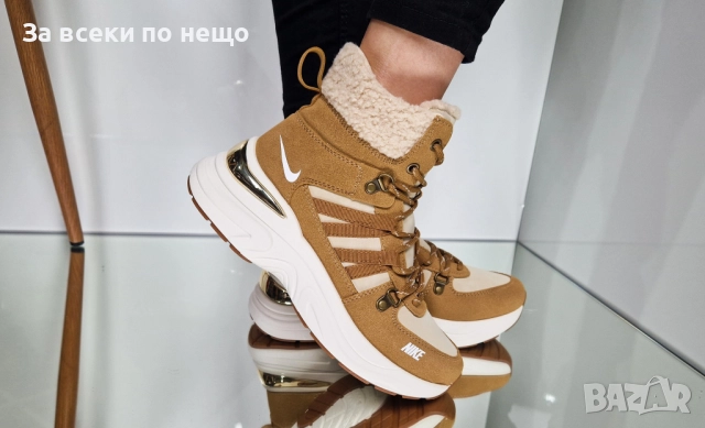 Nike Дамски Зимни Меки И Топли Боти С Пух Найк - Налични Различни Цветове Код P1789, снимка 15 - Дамски боти - 53001807