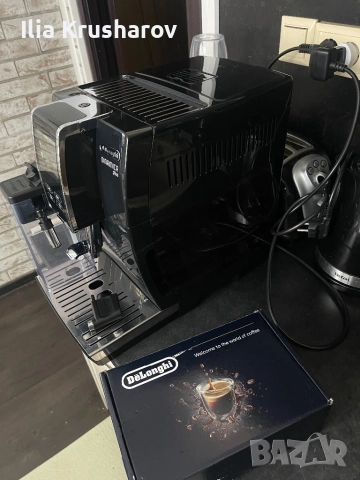 Кафемашина Delonghi Dinamica Plus, снимка 3 - Кафемашини - 52771759
