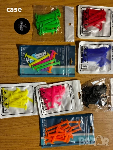 Силиконови връзки за обувки,кецове,сникърси ,различни цветове