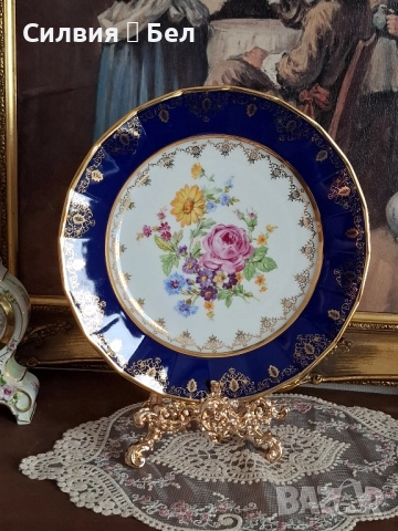 Винтидж Декоративна Чиния , снимка 3 - Други - 51857785