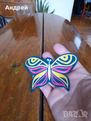 Стара емблема Пеперуда, снимка 2 - Други ценни предмети - 36499682