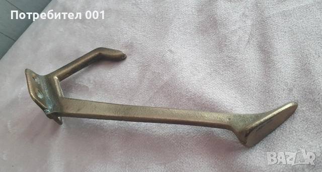 4 бр стари закачалки от бронз, снимка 4 - Антикварни и старинни предмети - 52957365
