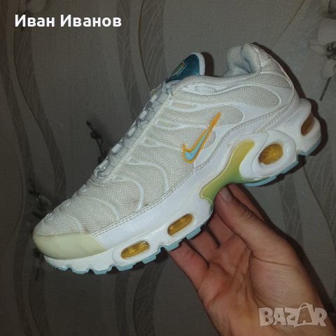 Маратонки Nike Air Max Plus Glacier Blue номер  37.5, снимка 14 - Маратонки - 41579467
