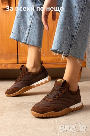 Miu Miu Дамски Маратонки👟Дамски Спортни Маратонки Миу Миу - Налични Различни Цветове Код E799, снимка 8 - Маратонки - 51476825