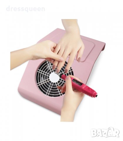 3190 Прахоуловител за маникюр с филтър торбичка, снимка 5 - Продукти за маникюр - 34236325