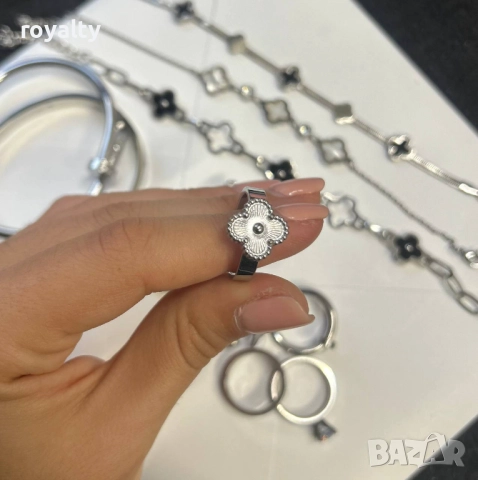 Комплекти от Медицинска Стомана , снимка 2 - Бижутерийни комплекти - 52884935