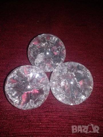 Стъклена топка за домашен фонтан, с 38,5мм. 50ммдиаметър.Има и голяма,за голям фонтан,около 80мм., снимка 4 - Изкуствени цветя - 31494891