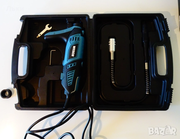 Шлифовалка Wesco с гъвкав вал,удължител. , снимка 3 - Бормашини - 52541337