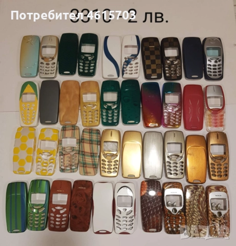 Панели 2 лв. / 5 лв. за Nokia 3310, снимка 4 - Резервни части за телефони - 51997408