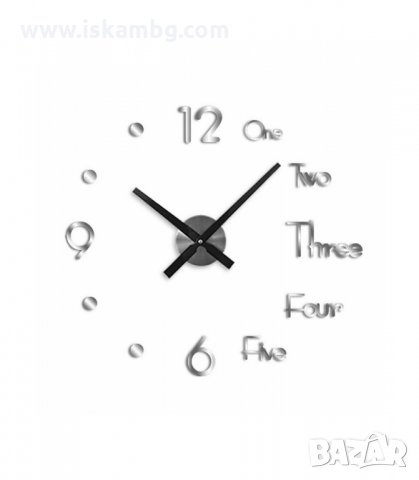 СТИКЕР СТЕНЕН ЧАСОВНИК - код 4246, снимка 13 - Стенни часовници - 33966231