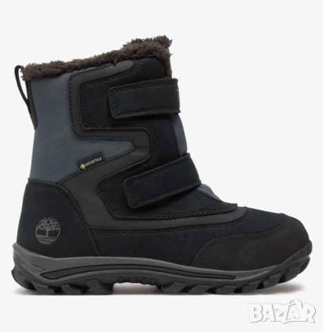Детски / дамски ботуши Timberland CHILLBERG 2 STRAP GTX BLK GORE-TEX номер 39,5- 40 , снимка 3 - Детски боти и ботуши - 52380237