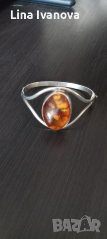 Сребърна гривна 