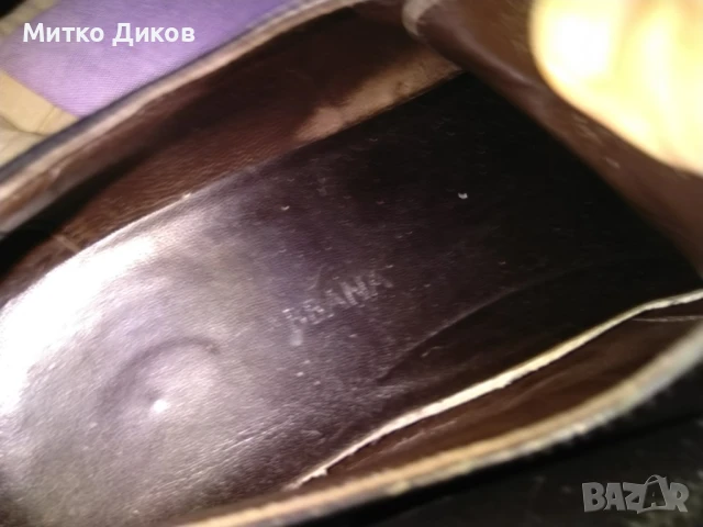 Мъжки маркови обувки като нови естествена кожа тел.бокс Долче Габанна стелка 280мм реален размер №43, снимка 9 - Официални обувки - 51080424