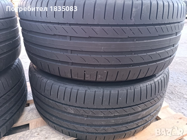 Лети джанти 17ки 5х120 BMW Syyle 66 + летни гуми 235/45/17 Continental, снимка 15 - Гуми и джанти - 52593776