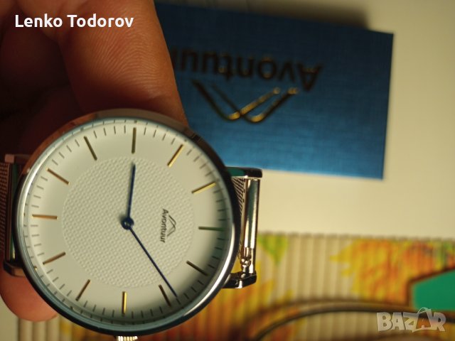 НОВ Ежедневен стилен часовник ,в луксозна кутия много симпатичен!!!, снимка 7 - Мъжки - 37166583