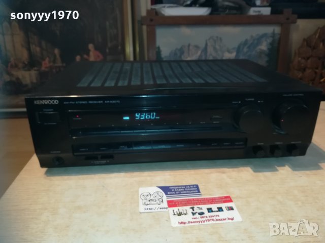 KENWOOD KR-A 3070 RECEIVER ВНОС GERMANY 0611201621, снимка 2 - Ресийвъри, усилватели, смесителни пултове - 30697736