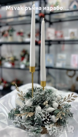 Коледен свещник