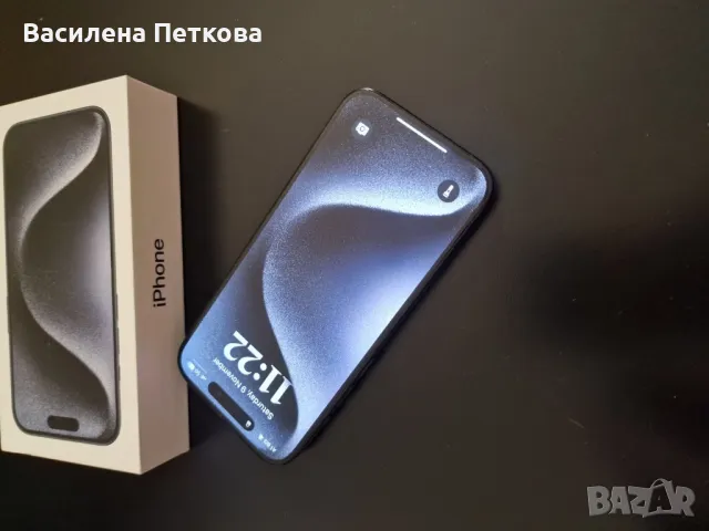 iPhone 15 Pro Midnight Blue - 128GB, снимка 3 - Apple iPhone - 47902731