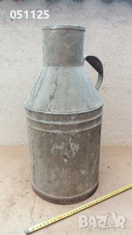масивен метален възрожденски гюм за мляко 15 литра , снимка 2 - Антикварни и старинни предмети - 38015258