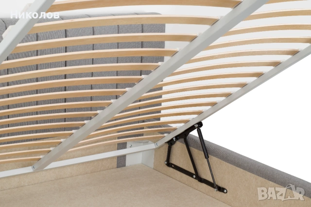 НОВО Тапицирано легло с подматрачна рамка и ракла, 5 години гаранция, снимка 6 - Спални и легла - 54219121